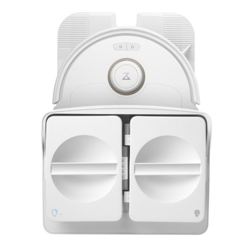 Прахосмукачка робот Roborock Q Revo Max V, 7000Pa, 180 мин, 300 м2, Сухо/мокро, Wi-Fi, PreciSense® LiDAR + Reactive AI, Гласов асистент, Бял