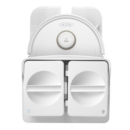 Прахосмукачка робот Roborock Q Revo Max V, 7000Pa, 180 мин, 300 м2, Сухо/мокро, Wi-Fi, PreciSense® LiDAR + Reactive AI, Гласов асистент, Бял