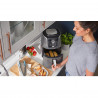 Фритюрник с горещ въздух Ninja AF160EU, 2470W, 5.2 л, 6 програми, Max Crisp, Сив