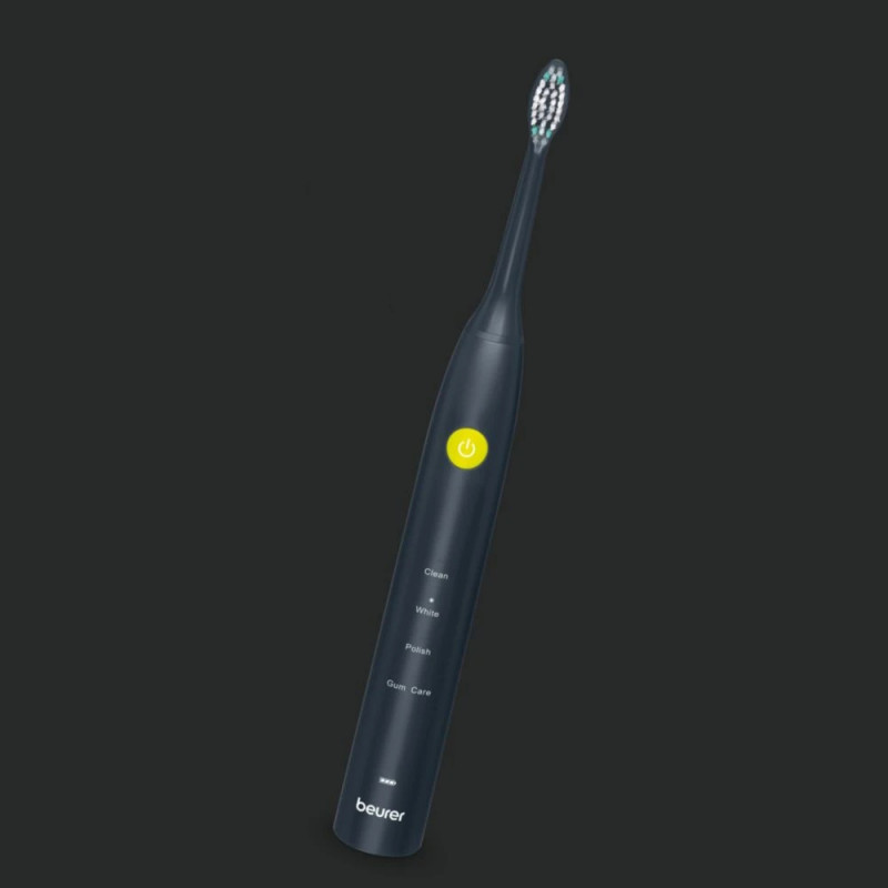 Електрическа звукова четка за зъби Beurer SC 30, 80000 об/мин, 4 режима, Таймер, Автономия 15 дена, LED индикатор, Type-C, Черен