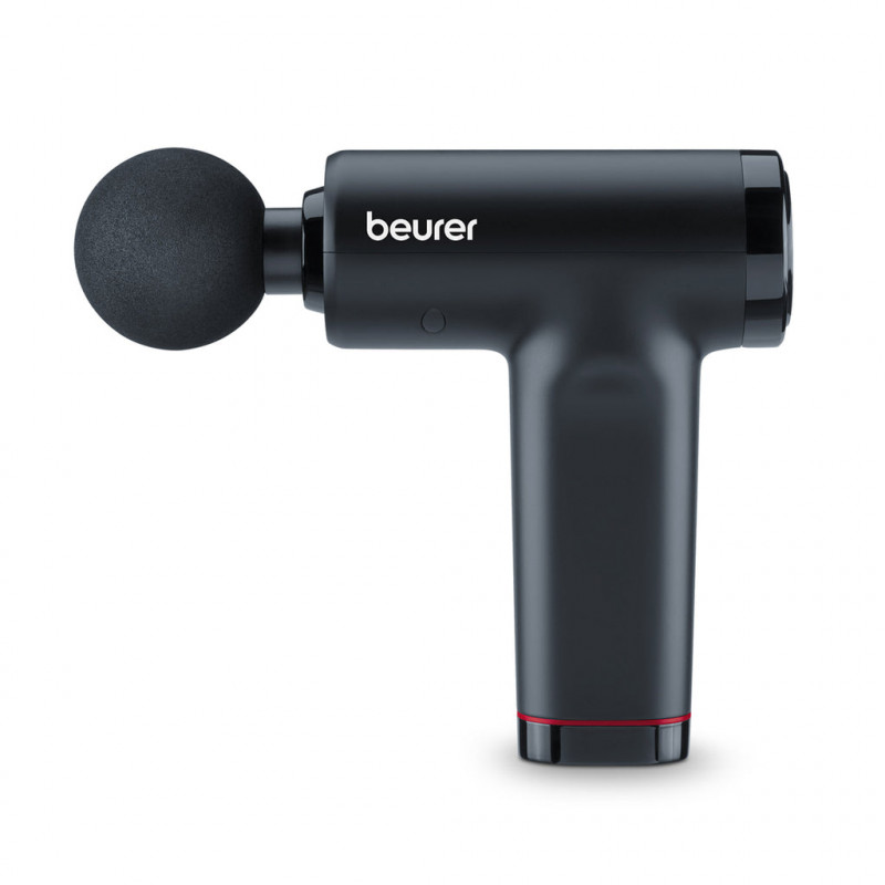 Масажор за цяло тяло Beurer MG 89, 2000 mAh, До 4 часа, 5 степени, Безчетков мотор, Точков, LED, CE, Черен