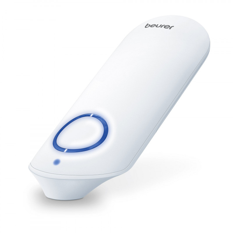 Устройство против ухапвания от насекоми Beurer BR 60, 2 степени, Керамичен връх, Без химически добавки, 2x AAA, Бял