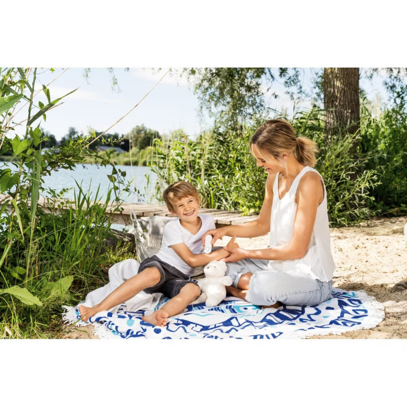 Устройство против ухапвания от насекоми Beurer BR 60, 2 степени, Керамичен връх, Без химически добавки, 2x AAA, Бял