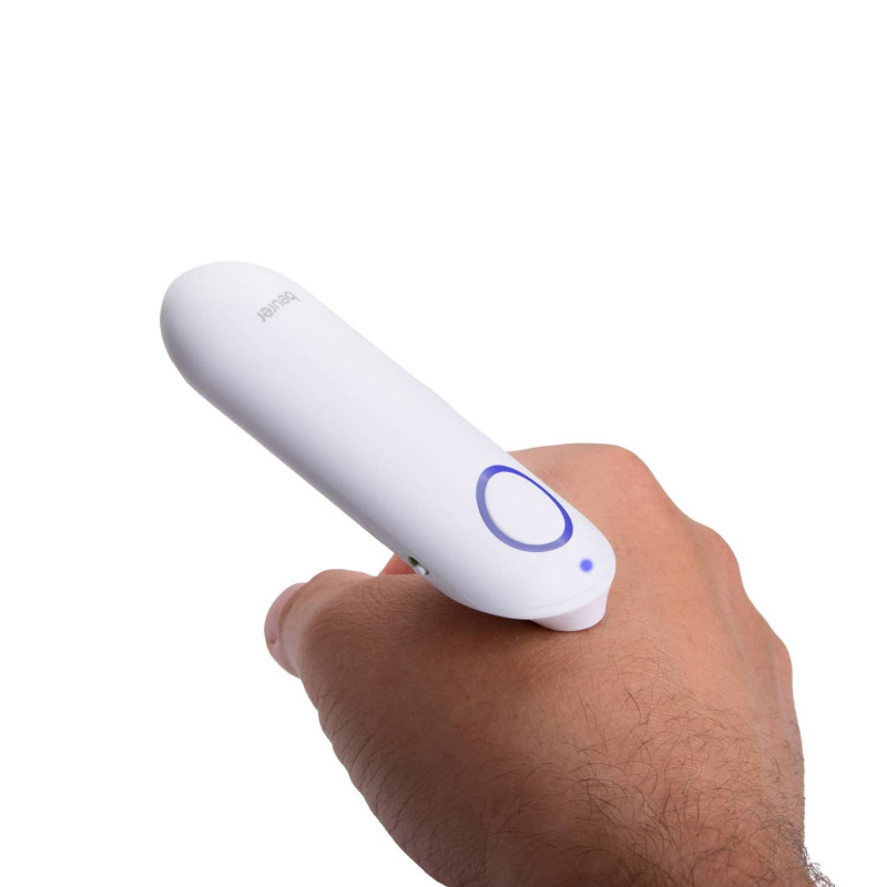 Устройство против ухапвания от насекоми Beurer BR 60, 2 степени, Керамичен връх, Без химически добавки, 2x AAA, Бял