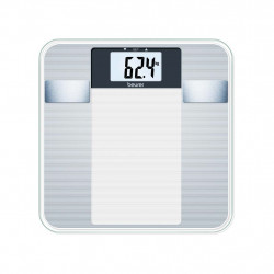 Кантар Beurer BG 13, До 150 кг, 6 Функции, Памет, LCD, 5 нива на активност, Прозрачен/сребрист