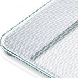 Кантар Beurer BG 13, До 150 кг, 6 Функции, Памет, LCD, 5 нива на активност, Прозрачен/сребрист