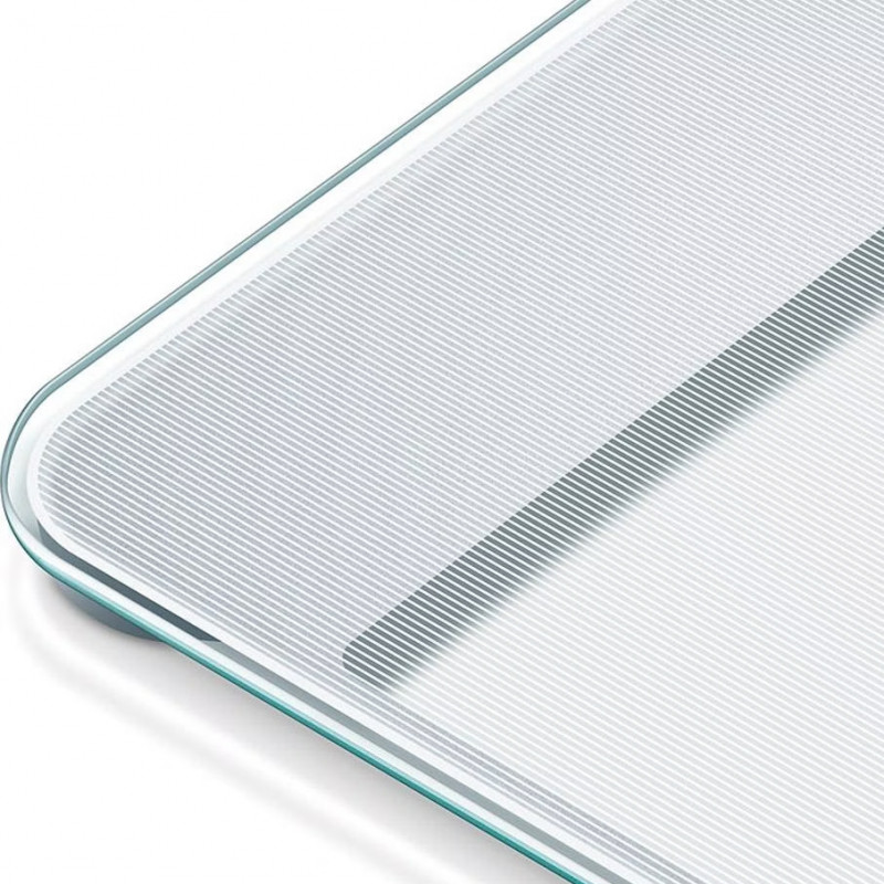 Кантар Beurer BG 13, До 150 кг, 6 Функции, Памет, LCD, 5 нива на активност, Прозрачен/сребрист