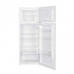 Хладилник с фризер Muhler SUF144WE, 206 л, Клас Е, Реверсивна врата, R600a, Бял