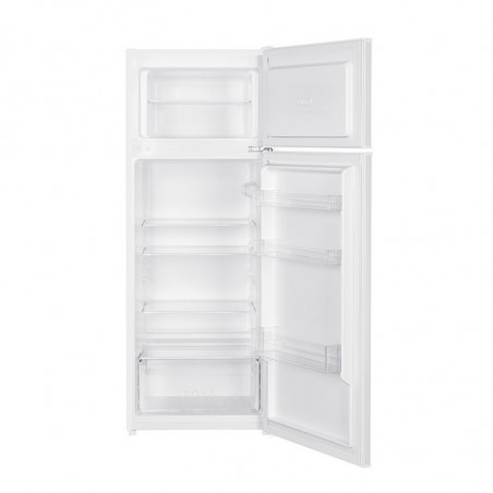 Хладилник с фризер Muhler SUF144WE, 206 л, Клас Е, Реверсивна врата, R600a, Бял