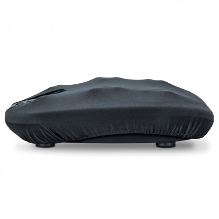 Масажор Beurer FM 70, 36W, Шиацу, Гръб и крака, 18 глави, 3 скорости, Затопляне, Покривало, Черен