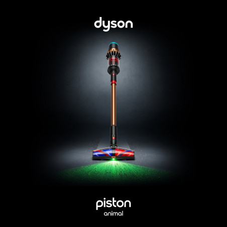 Вертикална прахосмукачка Dyson V16 Piston Animal 492963-01, 315AW, 900W, 1.3 л, 70 мин, CleanCompaktor™, Hyperdymium™, MyDyson™, HEPA, LCD, Черен/мед