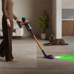 Вертикална прахосмукачка Dyson V16 Piston Animal 492963-01, 315AW, 900W, 1.3 л, 70 мин, CleanCompaktor™, Hyperdymium™, MyDyson™, HEPA, LCD, Черен/мед