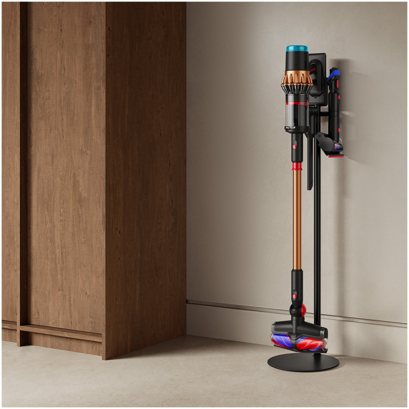 Вертикална прахосмукачка Dyson V16 Piston Animal 492963-01, 315AW, 900W, 1.3 л, 70 мин, CleanCompaktor™, Hyperdymium™, MyDyson™, HEPA, LCD, Черен/мед
