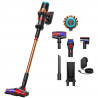 Вертикална прахосмукачка Dyson V16 Piston Animal 492963-01, 315AW, 900W, 1.3 л, 70 мин, CleanCompaktor™, Hyperdymium™, MyDyson™, HEPA, LCD, Черен/мед
