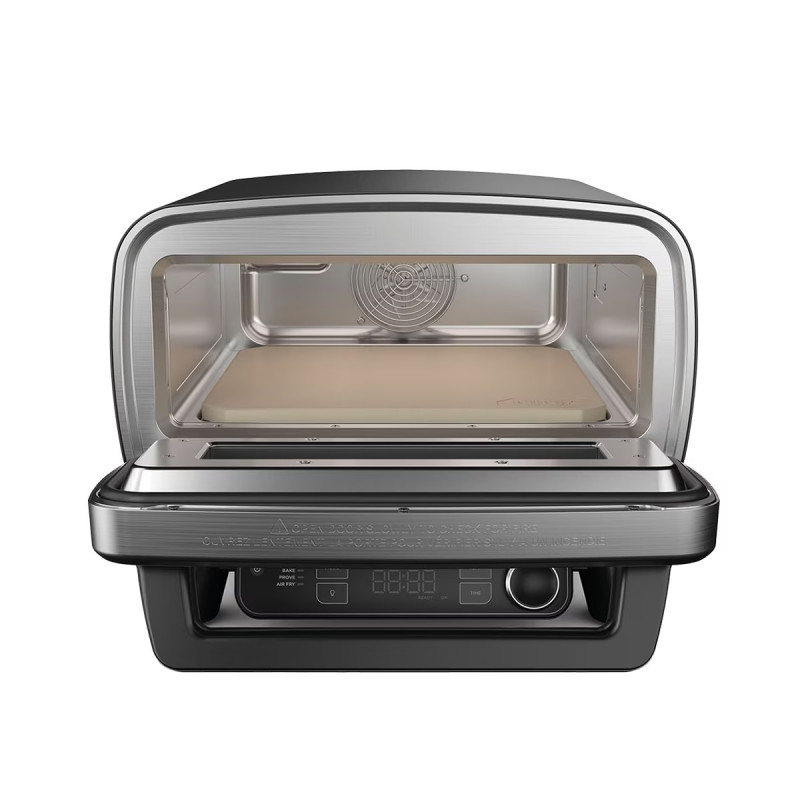 Електрическа фурна за пица 5в1 Ninja Artisan MO201, 1760W, 30x30 см, 5 функции, Touch Screen, 32-370C, Сив