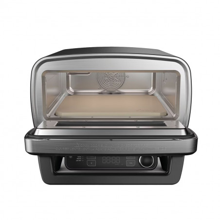 Електрическа фурна за пица 5в1 Ninja Artisan MO201, 1760W, 30x30 см, 5 функции, Touch Screen, 32-370C, Сив