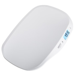 Бебешка везна Camry CR 8185, До 20 кг, LCD дисплей, Функция HOLD, ТАРА, Автоматично изключване, Бял