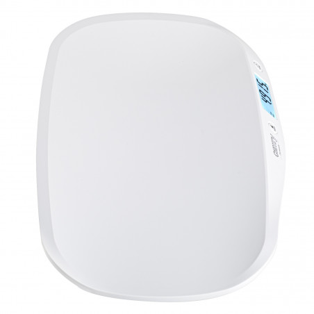 Бебешка везна Camry CR 8185, До 20 кг, LCD дисплей, Функция HOLD, ТАРА, Автоматично изключване, Бял