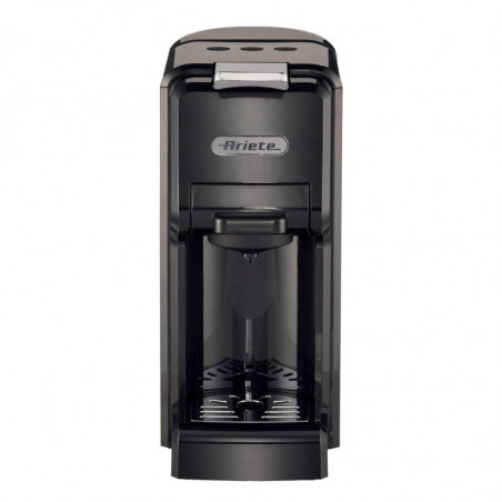 Еспресо машина за мляно кафе и капсули 4в1 Ariete 1304/11, 1350W, 19 bar, 0.7 л, Автоматично изключване, Регулируема основа, Черен