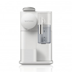 Еспресо машина DeLonghi EN510W, 1450W, 19 bar, 1 л, Nespresso, Автоматично изключване, Бял