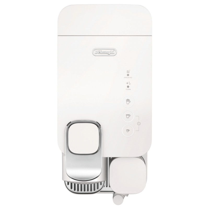 Еспресо машина DeLonghi EN510W, 1450W, 19 bar, 1 л, Nespresso, Автоматично изключване, Бял