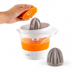 Цитрус преса Muhler MJ-2505, 25W, 0.5 л, Двупосочно движение, 2 конуса, Бял