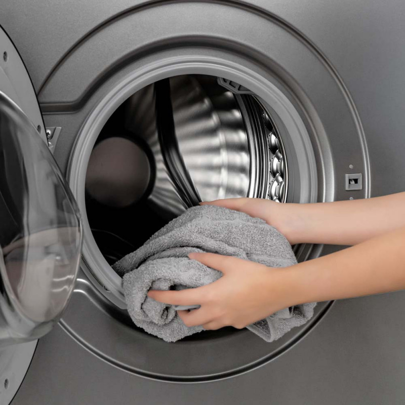 Пералня с предно зареждане Muhler IWM814SA, Клас А, 8 кг, 16 програми, 1400 об/мин, Инверторна, LED, Пране с пара, Сив