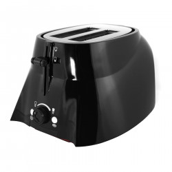 Тостер Uncanny Brands Darth Vader, 650W, Регулируемо препичане, Автентични звуци и светлини от "Междузвезни войни", Черен