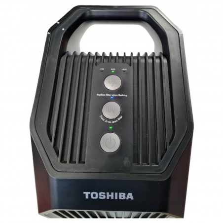Пречиствател на въздух Toshiba CAF-Z45FR, 20 м2, 54 W, 228 м3/ч, 3 режима, Йонизация, HEPA, 32 dB, Черен
