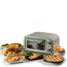 Електрическа фурна Ariete VINTAGE 3919/04, 800W, 10 л, 3 режима, До 230°C, Двойно термо стъкло, Таймер 60 мин, Зелен