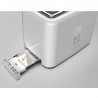Тостер за хляб AENO ATS0002W, 930W, 7 степени, Сензорно управление, Обратен таймер, Защита при засядане, Тих, Бял