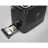 Тостер за хляб AENO ATS0002B, 930W, 7 степени, Сензорно управление, Обратен таймер, Защита при засядане, Тих, Черен