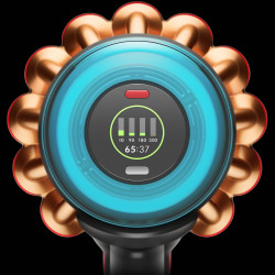 Вертикална прахосмукачка Dyson V16 Piston Submarine 492969-01, 315AW, 900W, 1.3 л, 70 мин, CleanCompaktor™, Hyperdymium™, Wet/Dry, HEPA, LCD, Черен/мед