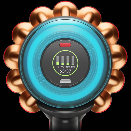 Вертикална прахосмукачка Dyson V16 Piston Submarine 492969-01, 315AW, 900W, 1.3 л, 70 мин, CleanCompaktor™, Hyperdymium™, Wet/Dry, HEPA, LCD, Черен/мед