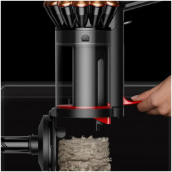 Вертикална прахосмукачка Dyson V16 Piston Submarine 492969-01, 315AW, 900W, 1.3 л, 70 мин, CleanCompaktor™, Hyperdymium™, Wet/Dry, HEPA, LCD, Черен/мед