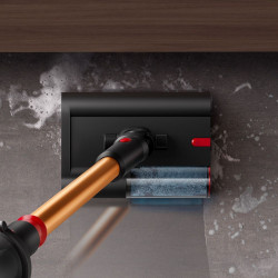 Вертикална прахосмукачка Dyson V16 Piston Submarine 492969-01, 315AW, 900W, 1.3 л, 70 мин, CleanCompaktor™, Hyperdymium™, Wet/Dry, HEPA, LCD, Черен/мед