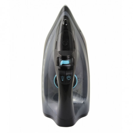 Безкабелна ютия Esperanza EHI010, 2600W, Керамична плоча, 300 мл, Сухо+пара, Самопочистване, Вертикално гладене, Черен