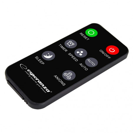 Пречиствател за въздух Esperanza EHP003, 43W, 50 м2, 190 м³/ч, 3 режима, 3 скорости, LCD, HEPA, Touch, Дистанционно, Бял