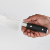 Комплект ножове с точило Ninja Foodi StaySharp Knife Block K32006EU, 6 части, Кована стомана, Стойка, Ергономична дръжка, Черен/инокс
