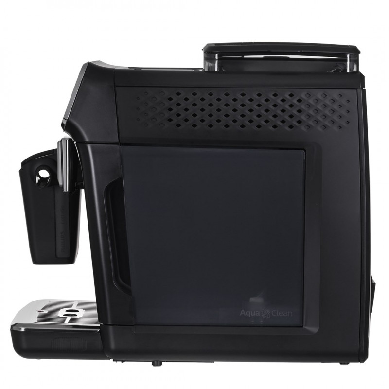 Кафеавтомат Philips EP5541/50 5500 LatteGo, 1500W, 15 bar, 1.8 l, Керамична мелачка с 12 нива, TFT, AquaClean, SilentBrew, AromaExtract, ExtraShot, Черен