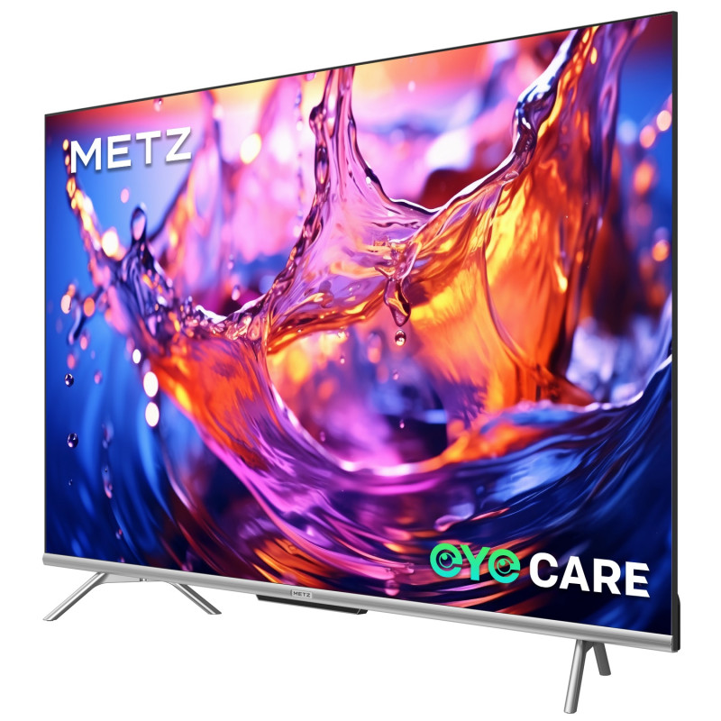 Телевизор METZ blue 50MUD7000, 50", 126 см, 3840х2160 4K UHD, SMART, Direct LED, HDR10/HLG, Dolby Digital/+, Bluetooth, Черен/сив