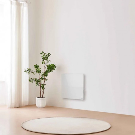 Електрически инфрачервен конвектор AENO AGH0011S, 500W, 12 м2, LED, Мобилно управление, Wi-Fi, Сензори за наклон и падане, IP24, Бял