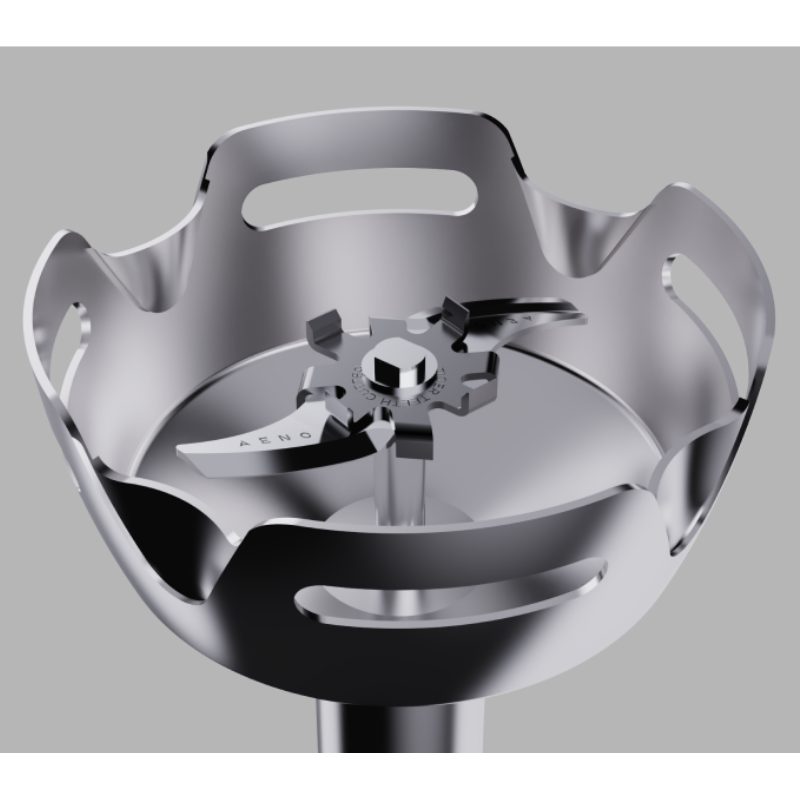 Пасатор, чопър и миксер 3в1 AENO AHB0004W, 1200W, 0.5 л, 18 степени, Турбо, DC мотор, Бял/инокс