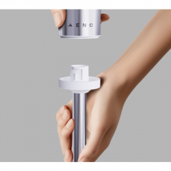 Пасатор, чопър и миксер 3в1 AENO AHB0004W, 1200W, 0.5 л, 18 степени, Турбо, DC мотор, Бял/инокс