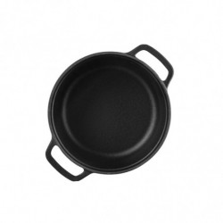 Чугунена тенджера Muhler Tika MR-2048CI, 20x10 см, 2 л, Индукция, Черен