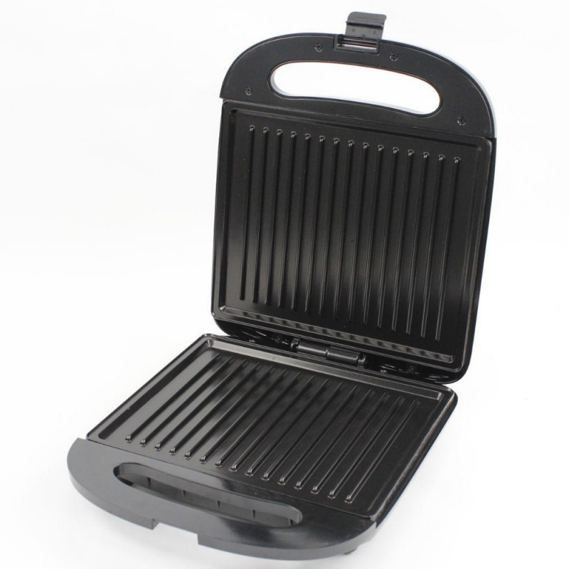 Гофретник ELITE EWM-0164, 700W, 6 нива, Стоп, Равномерно препичане, Неръждаема стомана, Сив/инокс