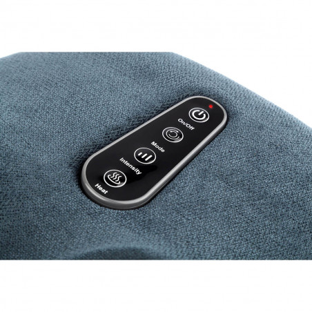 Масажор за крака 2в1 Medivon Artemis, 30W, 3 скорости, 3 нива, Загряване, Таймер, Дистанционно, Тиха работа, Син