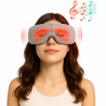Масажор за очи Medivon Horizon VISION, Топъл компрес, Вибрации, Облекчава умората и напрежението, Bluetooth, Релаксиращи звуци, Сив