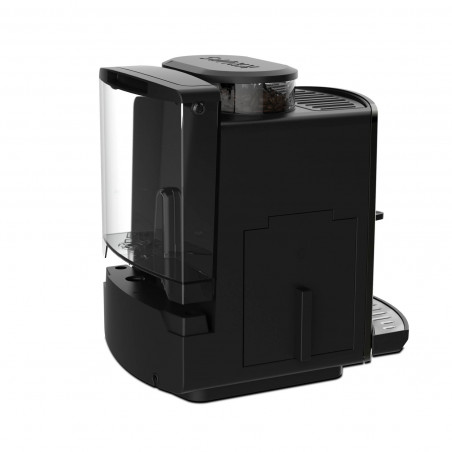 Кафеавтомат Krups Arabica Latte EA819E10, 1450W, 15 bar, 1.7 l, LCD, 5 програми, 3 функции, 3 настройки за темп. и аромат, Milk Comfort / One Touch Cappuccino, Черен