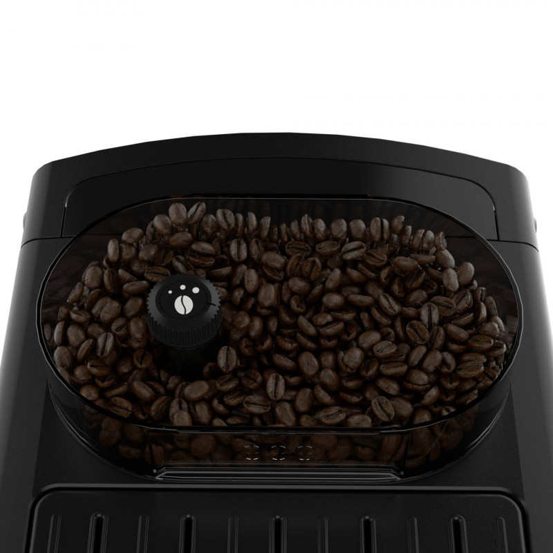 Кафеавтомат Krups Arabica Latte EA819E10, 1450W, 15 bar, 1.7 l, LCD, 5 програми, 3 функции, 3 настройки за темп. и аромат, Milk Comfort / One Touch Cappuccino, Черен